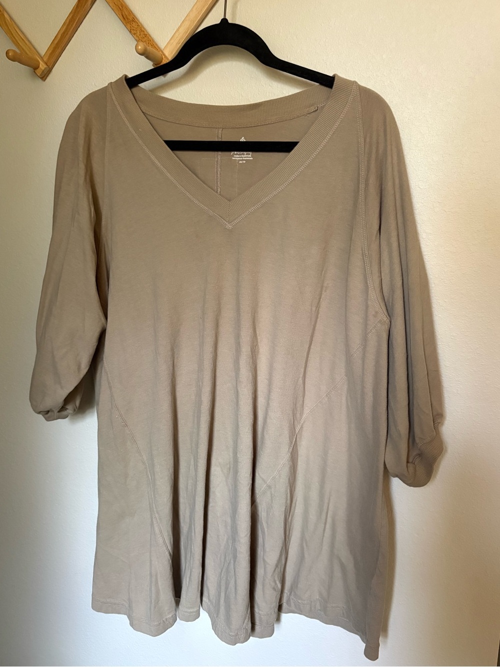 Free People V-Neck Tunic Top
